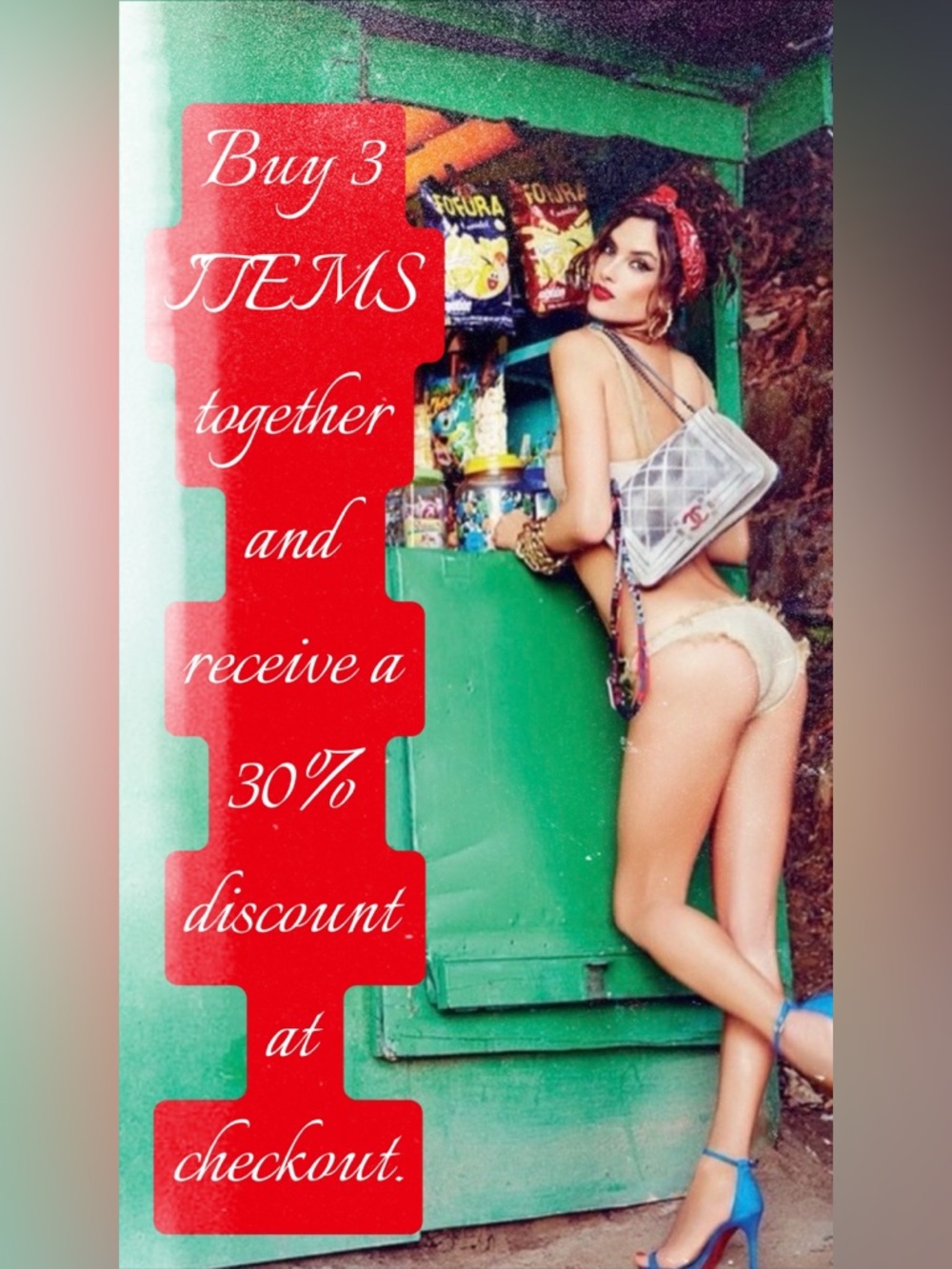 Buy 3 Items and get 30% Off